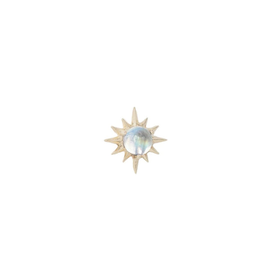 Celine Daoust 14k Sun Moonstone Single Earring