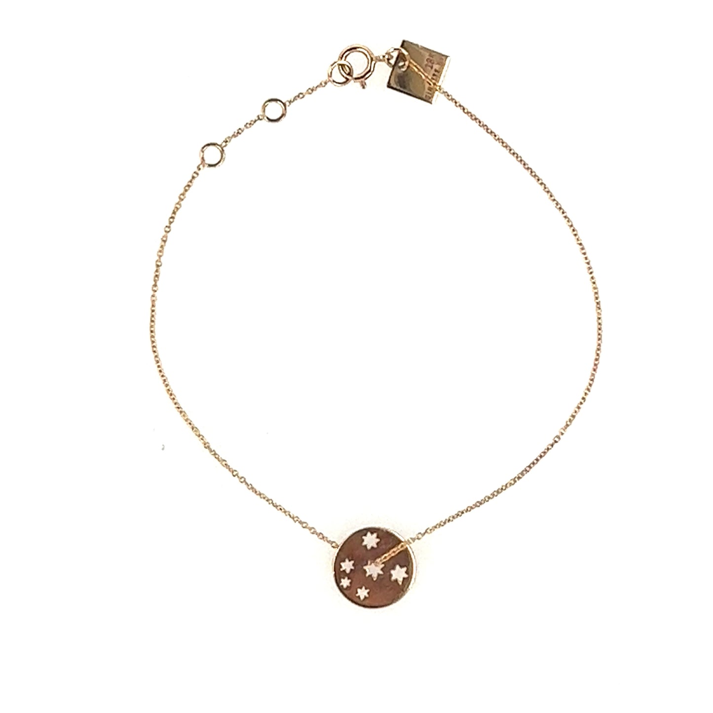 Ginette NY 18KT Mini Milky Way Bracelet