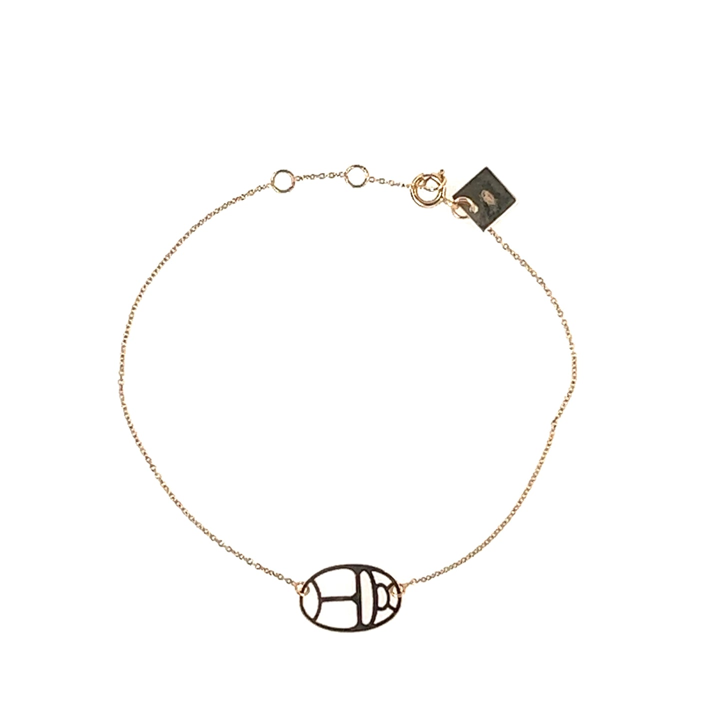 Ginette NY 18KT Mini Wish Bracelet