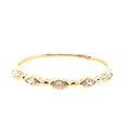 Zoë Chicco 14kt 5 Marquise Bezel Diamond Ring