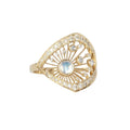 Celine Daoust 14k Moonstone and Diamonds Dream Maker Ring