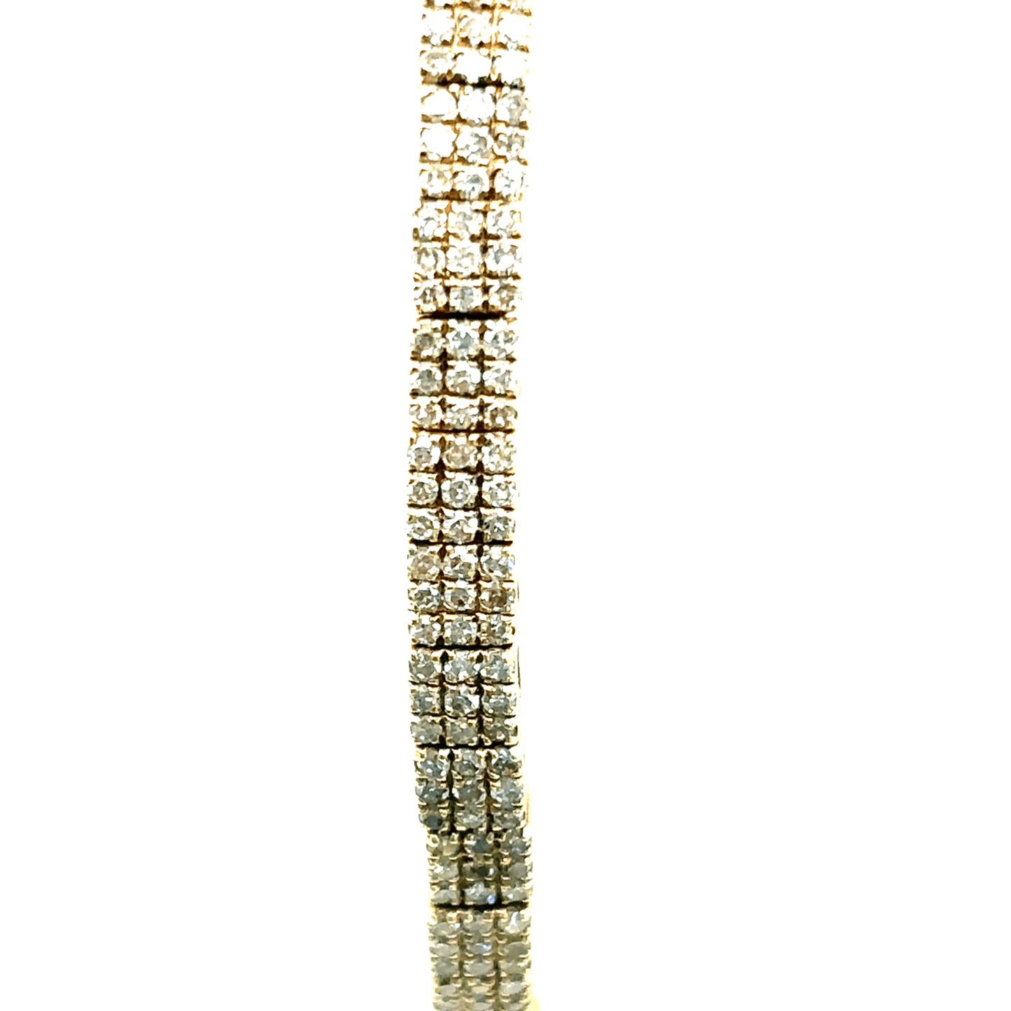 Meira T 14kt Stretchy Pave Diamond Bracelet