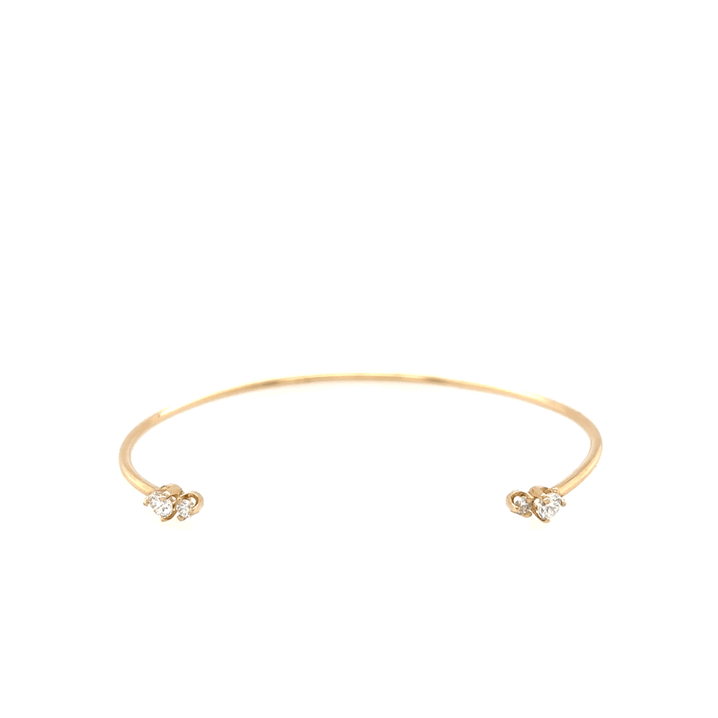 Zoë Chicco 14k Open Diamond Cuff