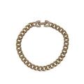 Zoë Chicco 14K Vintage Pavé Diamond Horsebit Link Curb Chain Bracelet