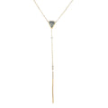 Celine Daoust 14k Diamonds Lariat Necklace