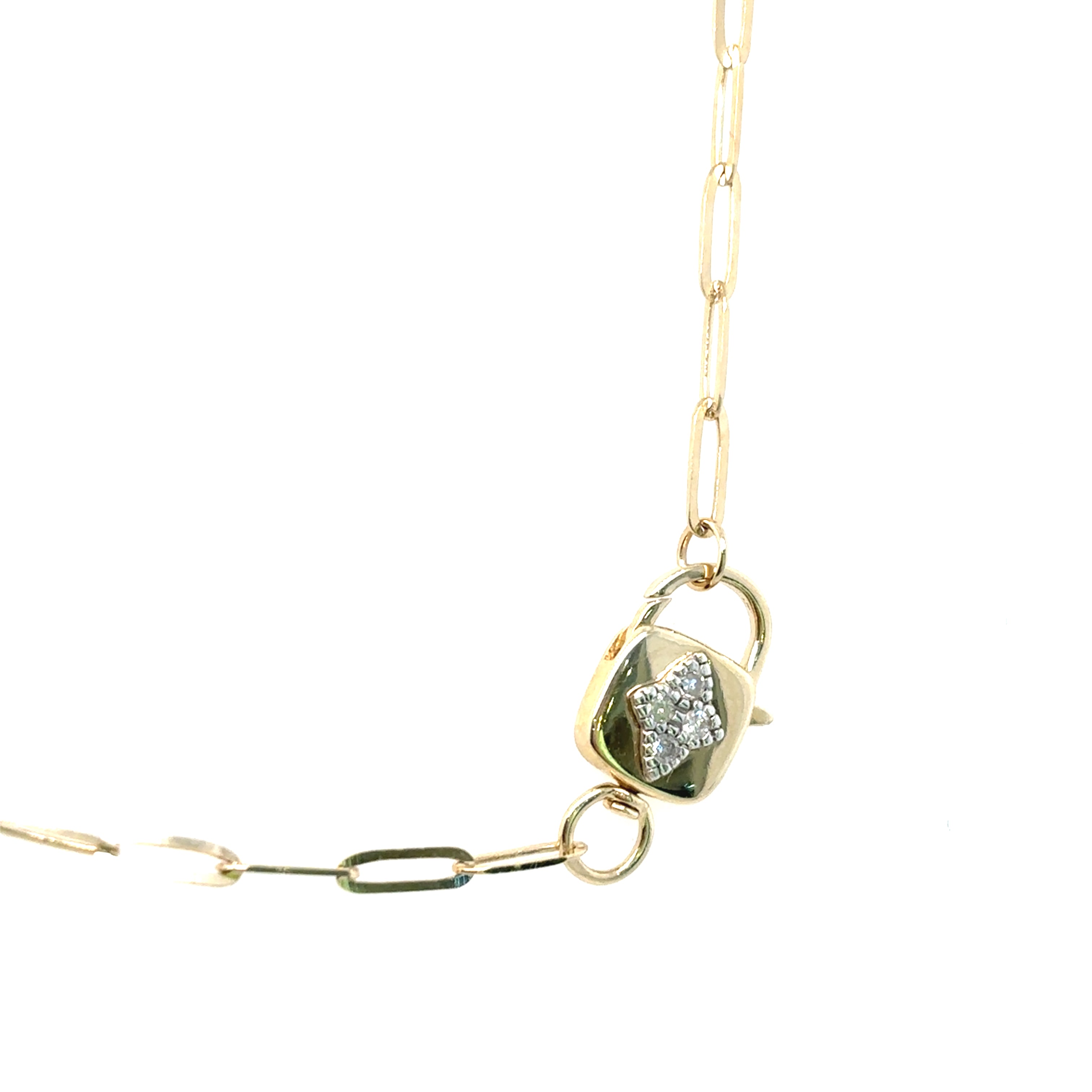 Pascale Monvoisin 9KT LOUISE Lock Necklace