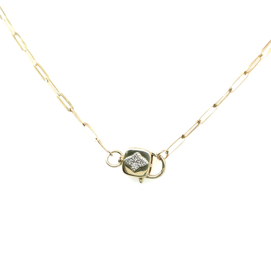Pascale Monvoisin 9KT LOUISE Lock Necklace