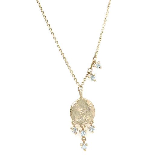 Pascale Monvoisin 9KT GABY No1 Diamond Fringe Necklace