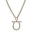 Zoë Chicco 14K Diamond Stirrup Rolo Chain Necklace