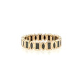 Metier 9kt Black Diamond Eternity Band