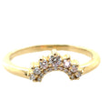 Zoë Chicco 14kt Diamond Crown Ring