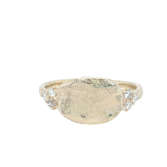 Pascale Monvoisin 9KT GABY No2 Shield Ring