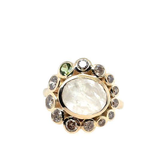 Pascale Monvoisin 9KT JASMINE Diamond Ring