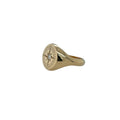 Zoë Chicco 14K Diamond Compass Signet Ring