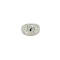 14KT Diamond Sprinkle Dome Ring