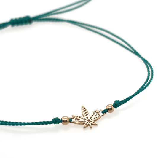 Zoë Chicco 14k Midi Bitty Mary Jane Cord Bracelet