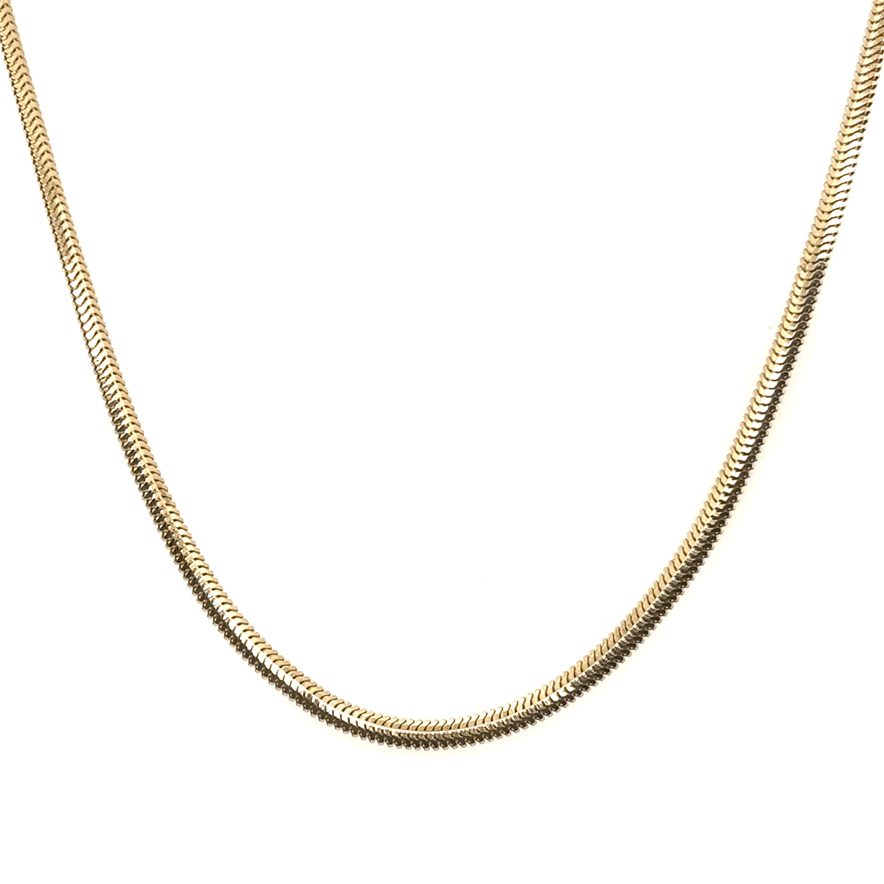Zoë Chicco 14k Gold Small Snake Chain Necklace