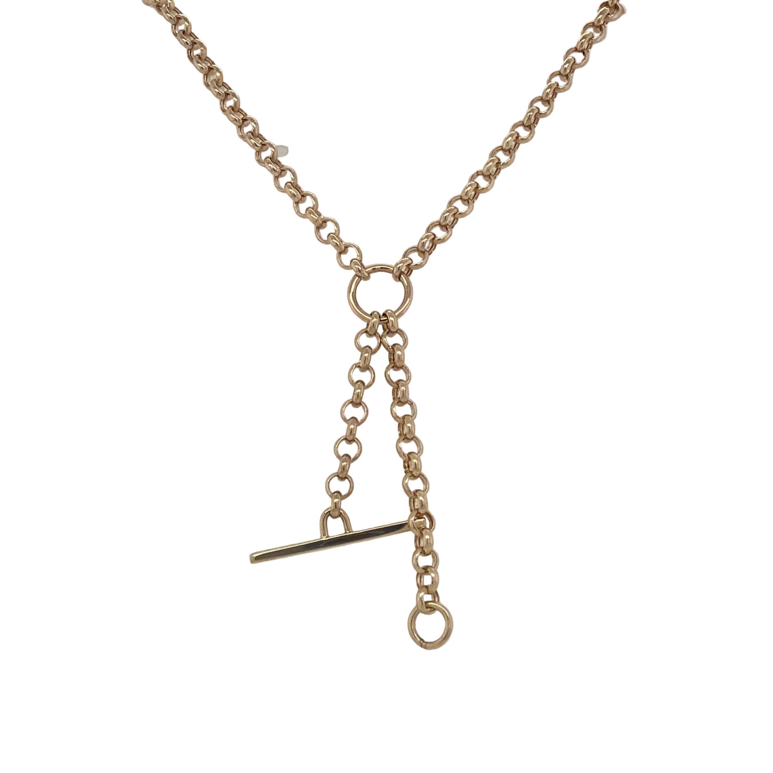 Zoë Chicco 14K Toggle Medium Rolo Chain Lariat Necklace