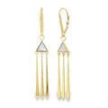 Metier 9kt Mother-of-Pearl Tassel Earrings