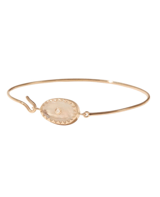 Pascale Monvoisin 9KT Bracelet Orso Moonstone
