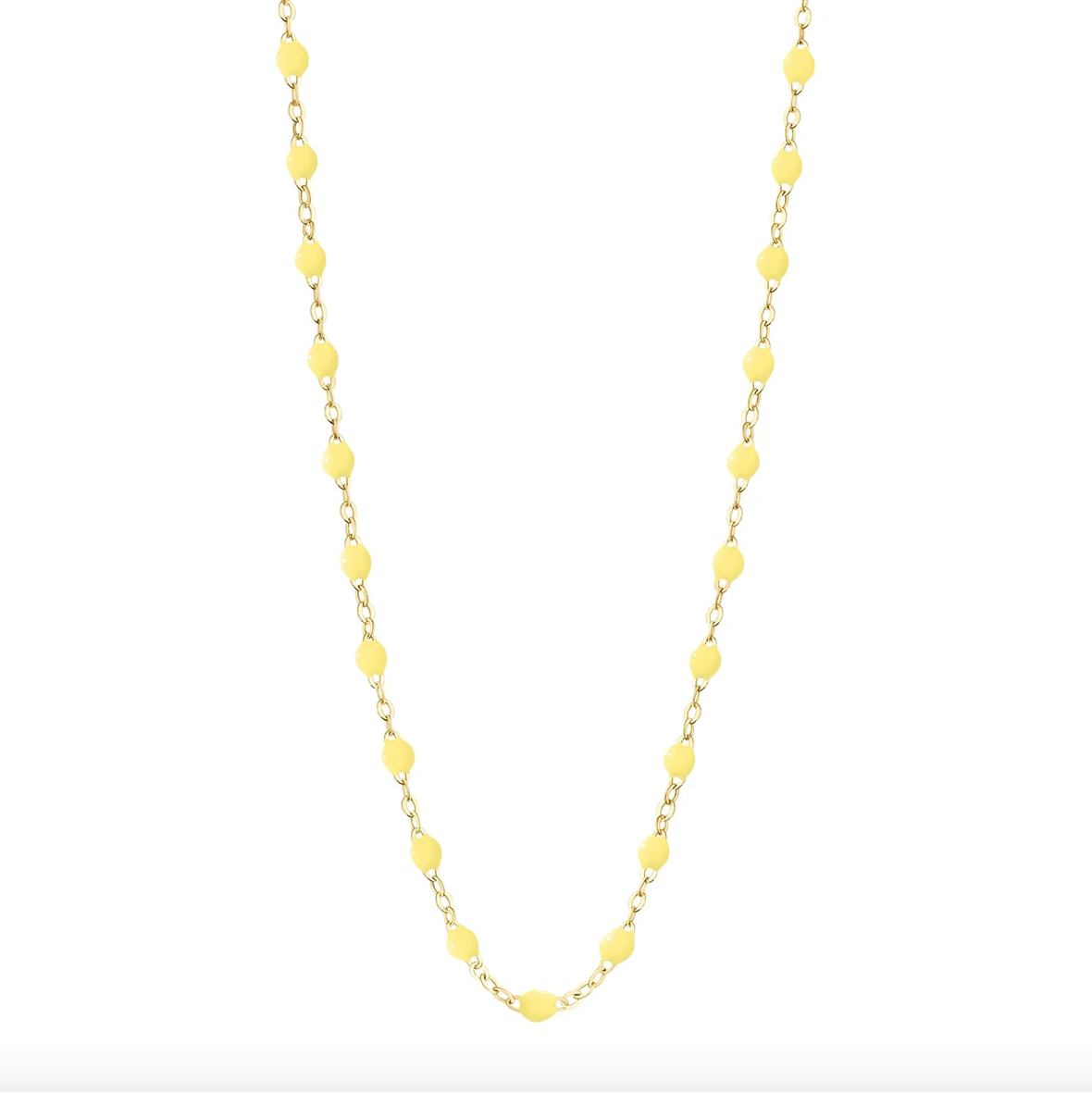 Gigi Clozeau 18kt Classic Resin Necklace 16.5"
