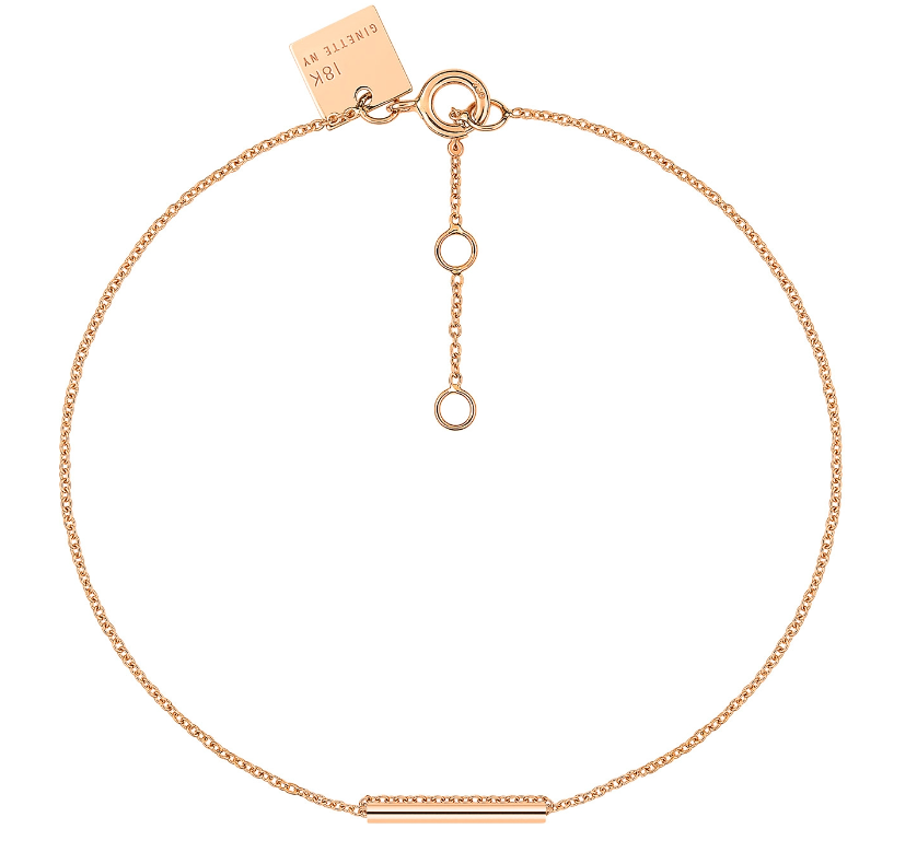 Ginette NY 18KT Straw Bracelet