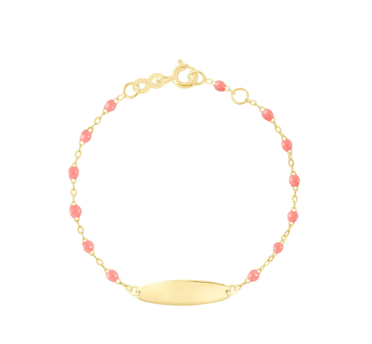 Gigi Clozeau 18kt Little Gigi Child Classic Bracelet with Engravable Plaque