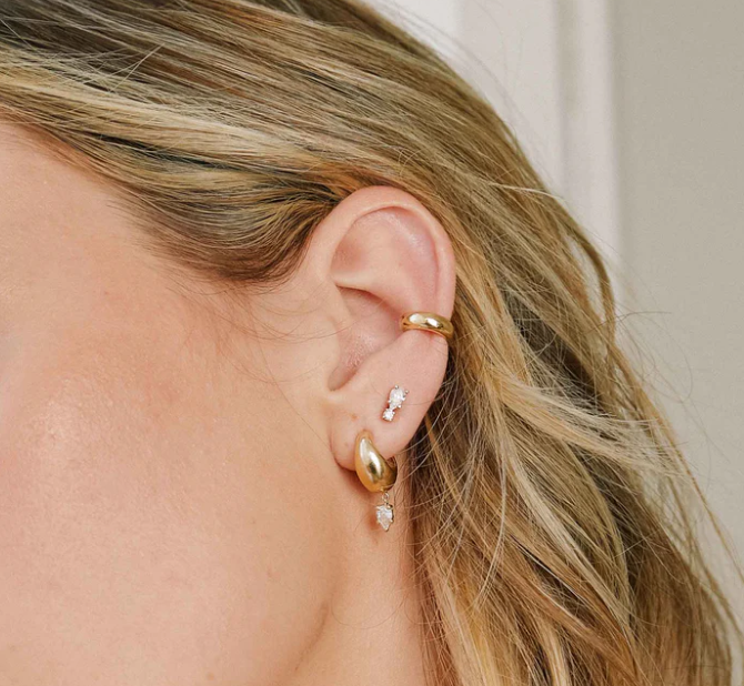 Zoë Chicco 14k Gold Chubby Ear Cuff