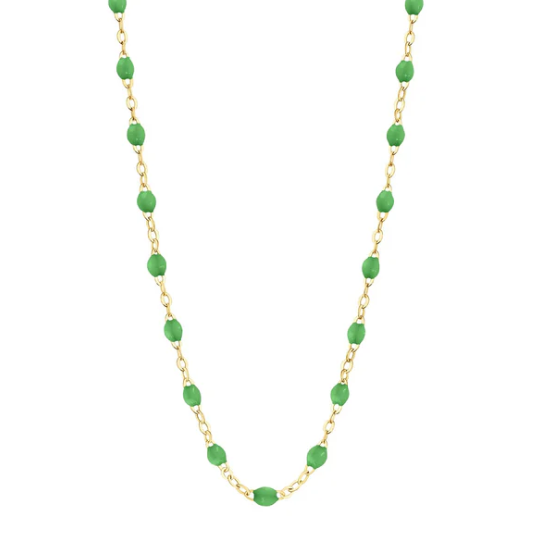 Gigi Clozeau 18kt Classic Resin Necklace 17.7"