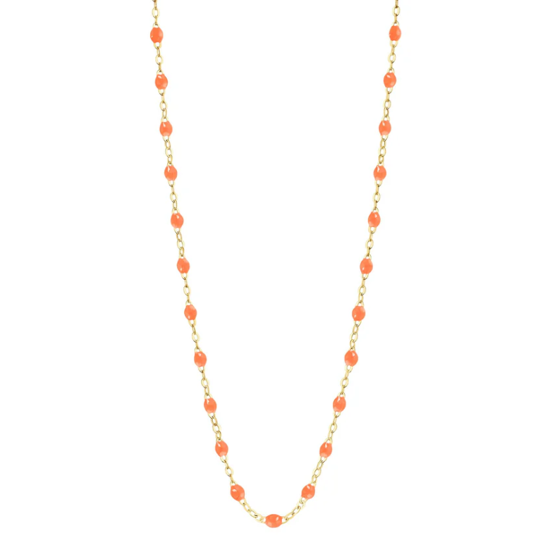 Gigi Clozeau 18kt Classic Resin Necklace 17.7"