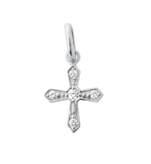 Gigi Clozeau 18kt Classic Vintage Cross Pendant