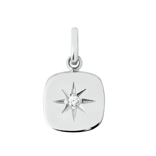 Gigi Clozeau 18kt Miss Gigi Star-Set Diamond Charm