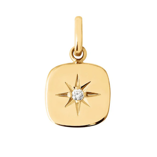 Gigi Clozeau 18kt Miss Gigi Star-Set Diamond Charm