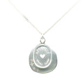 Pascale Monvoinsin Sterling Silver L'AMOUR Quartz and Diamond Necklace