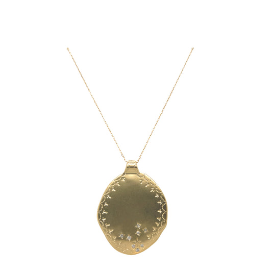 Pascale Monvoisin 9K Rio N°2 Medallion Necklace