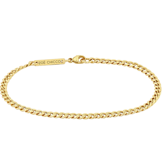 Zoë Chicco 14k Small Curb Chain Bracelet
