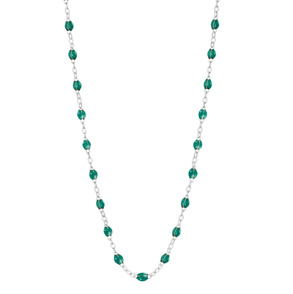 Gigi Clozeau 18kt Classic Resin Necklace 17.7"