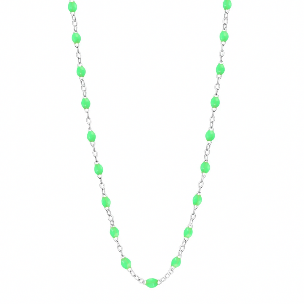 Gigi Clozeau 18kt Classic Resin Necklace 17.7"