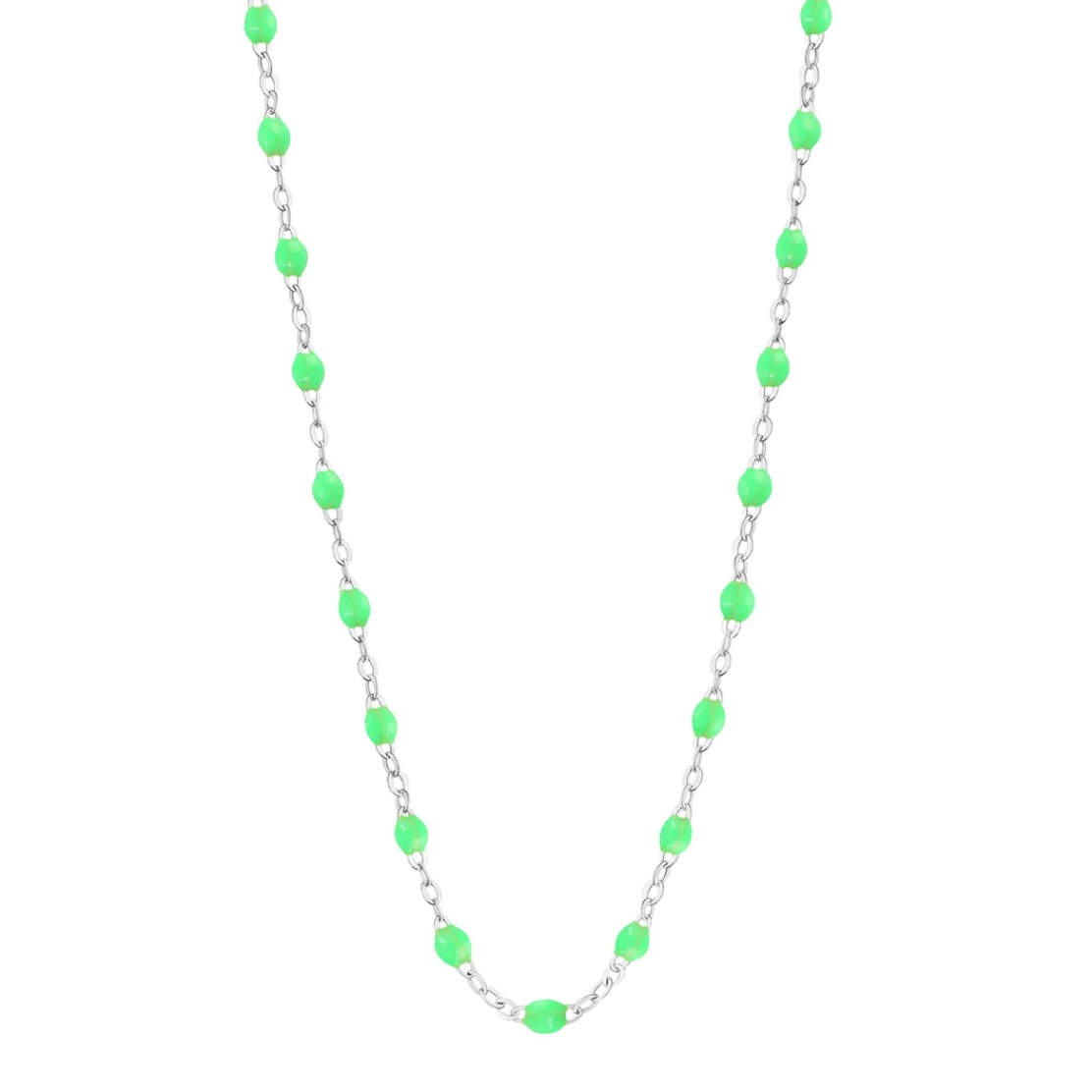 Gigi Clozeau 18kt Classic Resin Necklace 17.7"