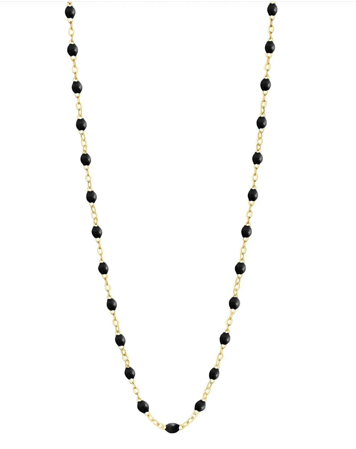 Gigi Clozeau 18kt Gold Classic Resin Necklace 19.7"