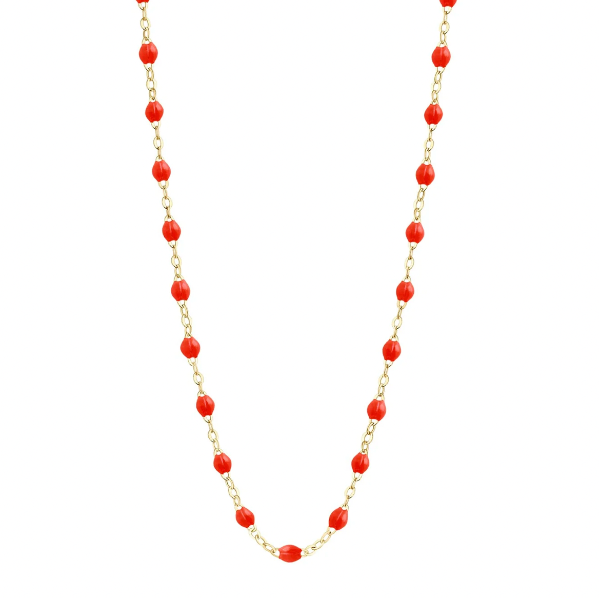 Gigi Clozeau 18kt Classic Resin Necklace 17.7"