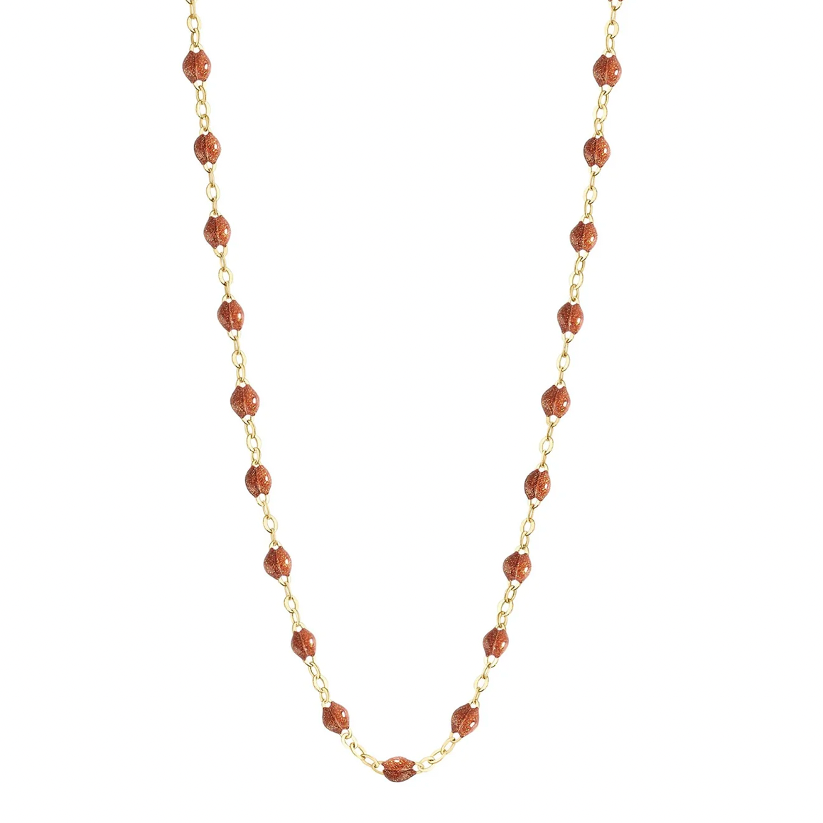 Gigi Clozeau 18kt Classic Resin Necklace 17.7"