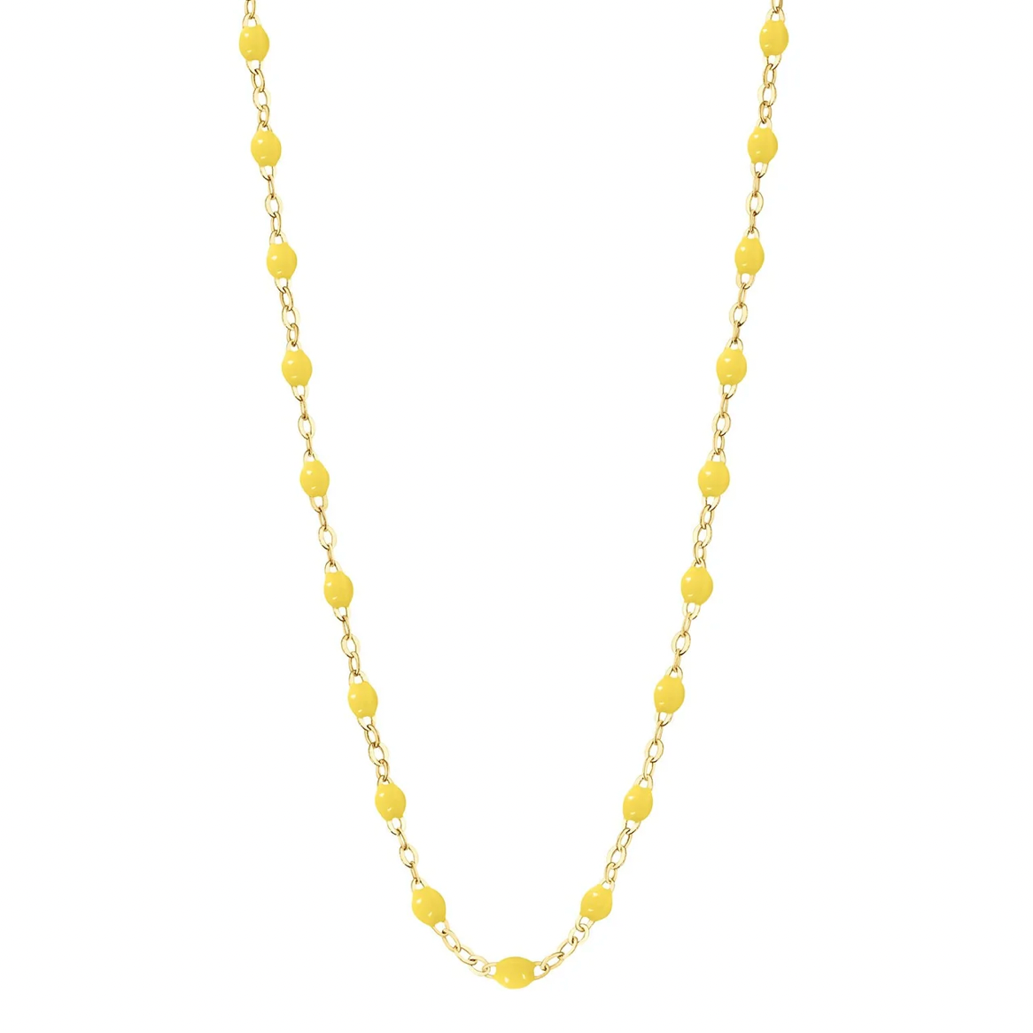 Gigi Clozeau 18kt Classic Resin Necklace 16.5"