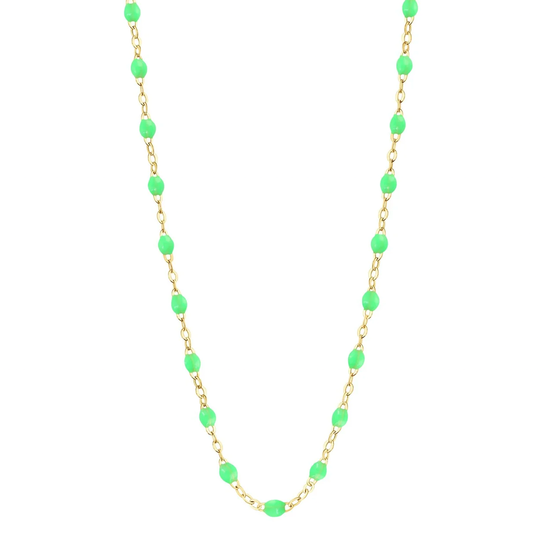 Gigi Clozeau 18kt Classic Resin Necklace 17.7"