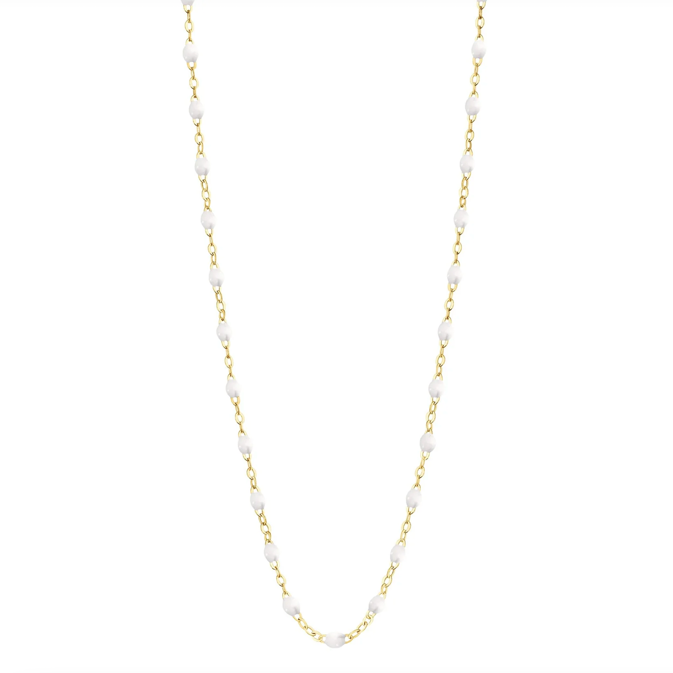 Gigi Clozeau 18kt Classic Resin Necklace 19.7"