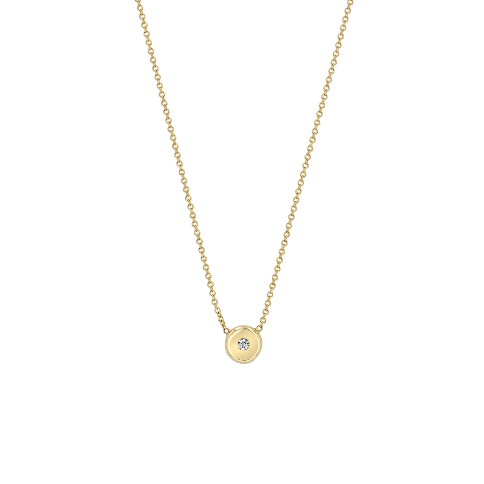 Zoë Chicco 14k Diamond Nugget Necklace