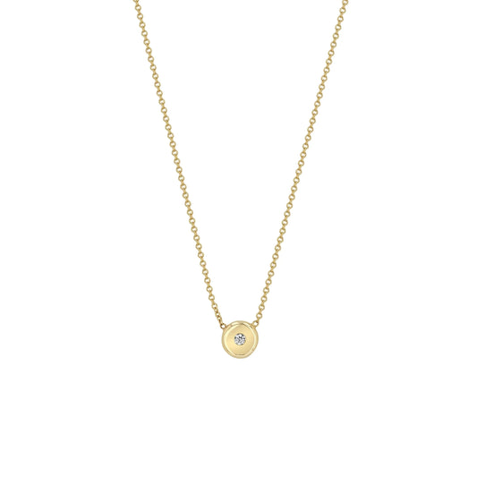 Zoë Chicco 14k Diamond Nugget Necklace
