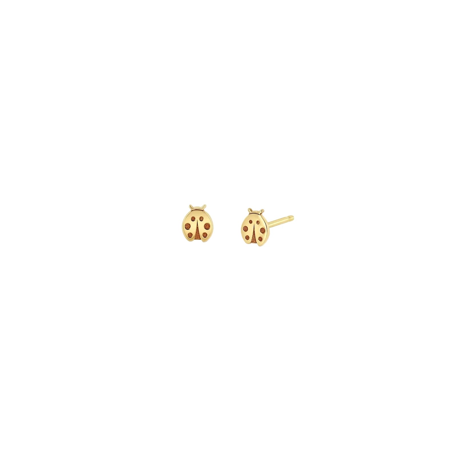 Zoë Chicco 14k Itty Bitty Ladybug Studs