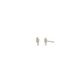 Zoë Chicco 14k Itty Bitty Pave Diamond Lightening Bolt Studs