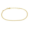 Zoë Chicco 14k Gold Extra Small Curb Chain Bracelet
